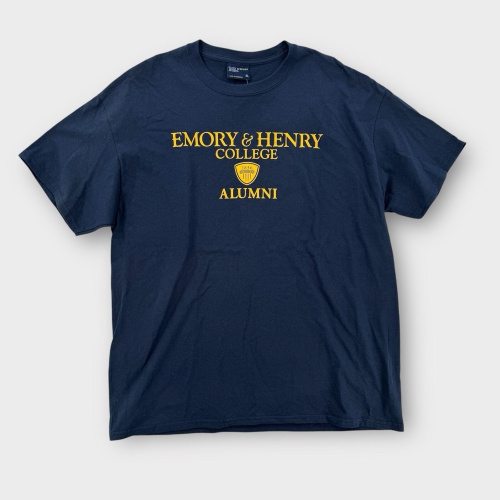 Emory & Henry Shirt Mens XL College‎ Tee Alumni MV Sport Classic NEW